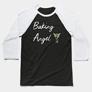 Baking Angel Baseball T-Shirt